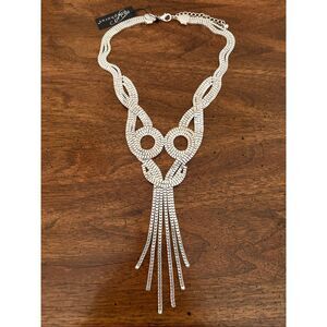 Phosphorus | Box Chain Statement Necklace | 30” Adjustable